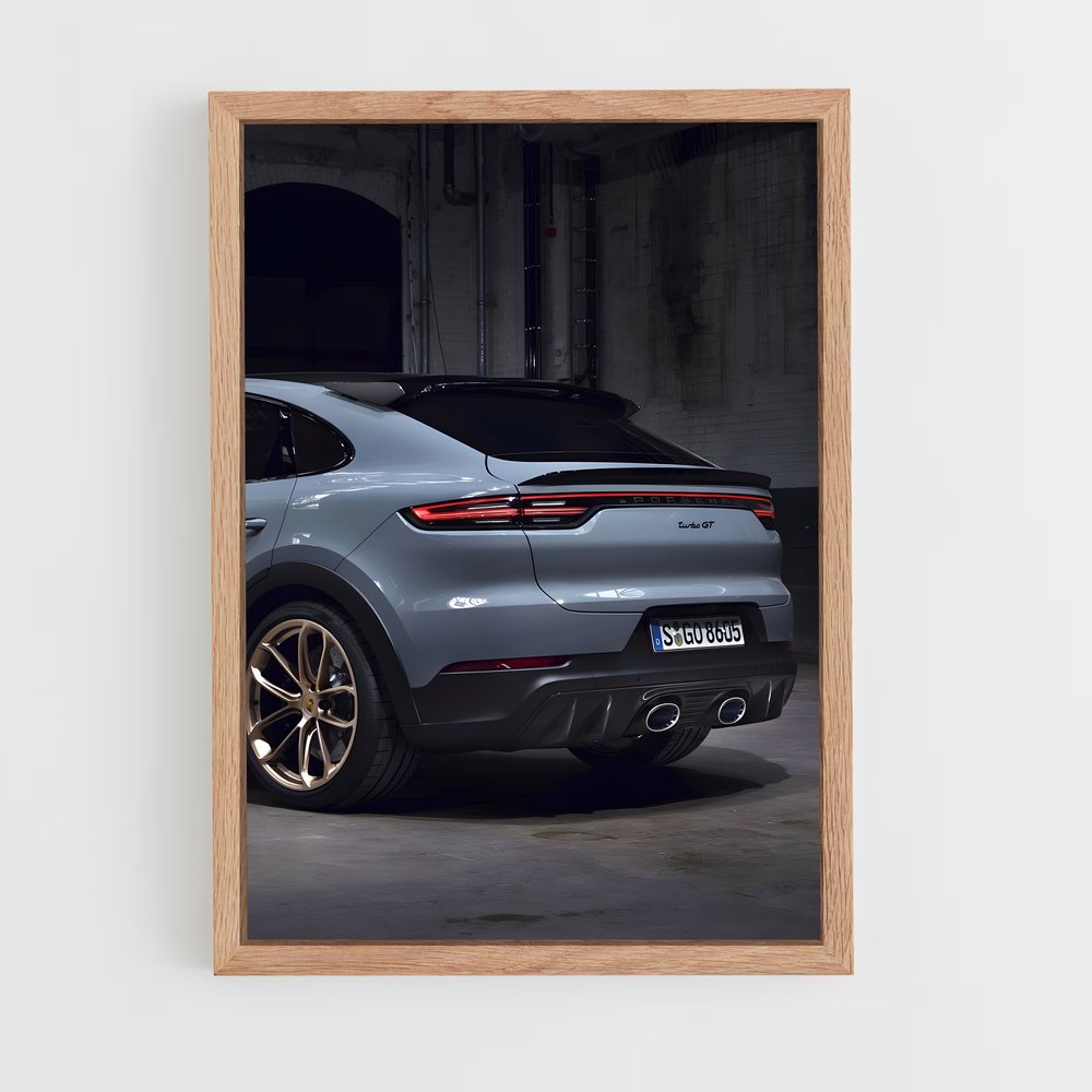 Poster Turbo Performance – affiche Porsche (vue 4)